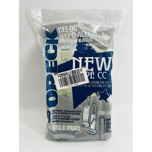 Oreck CCPK8DW Type CC Upright Vacuum Bags Hypo-Allergenic 8-Pack New NOS